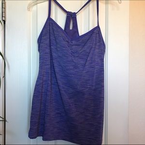 Lucy Heart Center Cami - lighter purple color XL